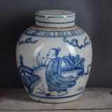  Hũ trà xưa cốt men già sưu tầm BKCECN-9743 