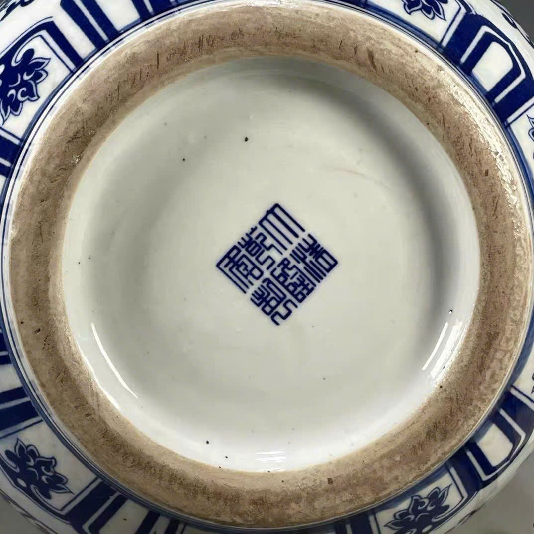  Bình Đầu hươu hai tai hoạ phẩm kín thân sưu tầm BKCECN-9746 