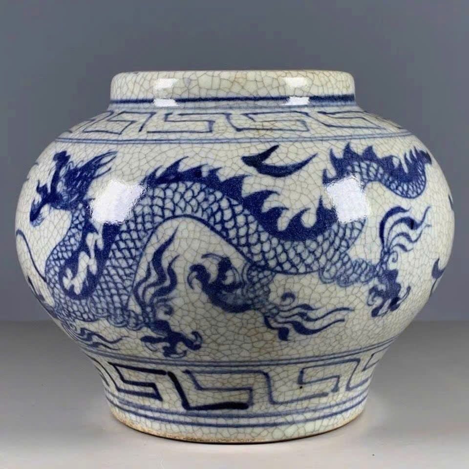  Hũ Rồng xưa họa phẩm kín thân BKCECN-9748 