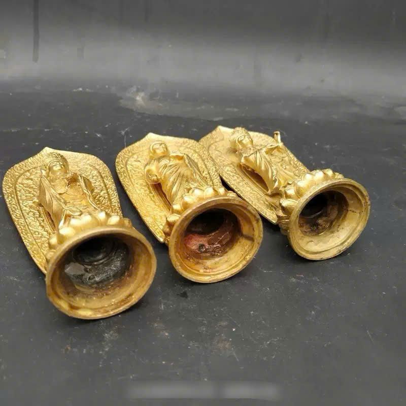  Tượng Phật xưa sưu tầm bằng đồng BKMECN-9562 