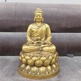  Tượng Phật đồng vàng BKMECN-9563 