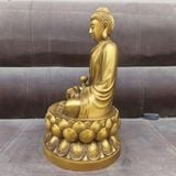  Tượng Phật đồng vàng BKMECN-9563 