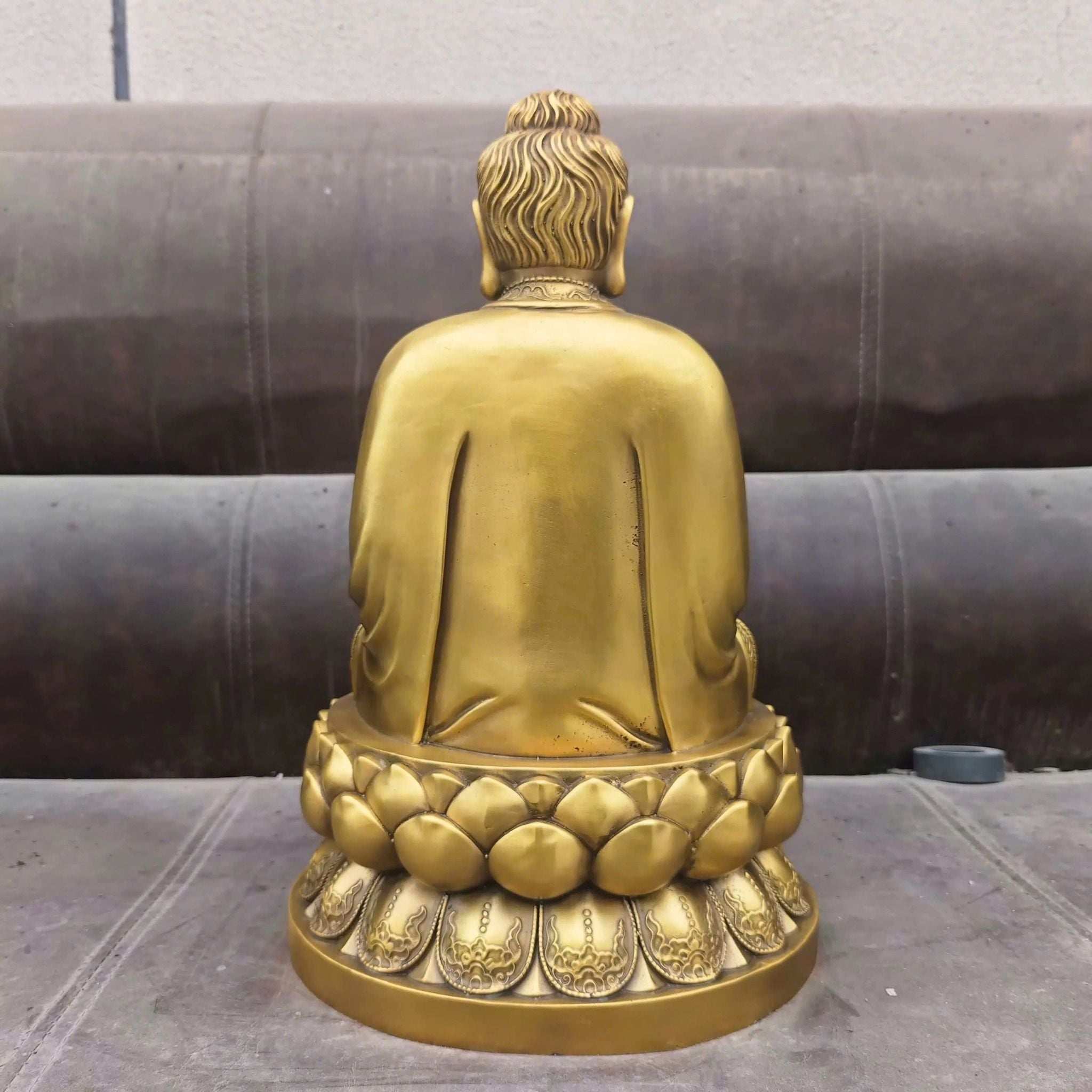  Tượng Phật đồng vàng BKMECN-9563 