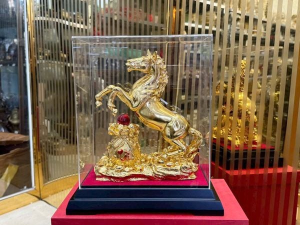  Ngựa Đồng Túi Tiền Tài Lộc BKMECN-9697 