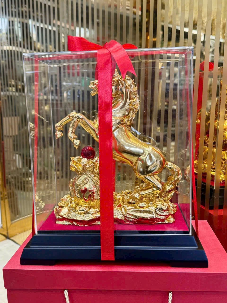  Ngựa Đồng Túi Tiền Tài Lộc BKMECN-9697 