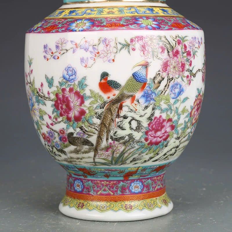  Bình Hoa Điểu sưu tầm BKCECN-9761 