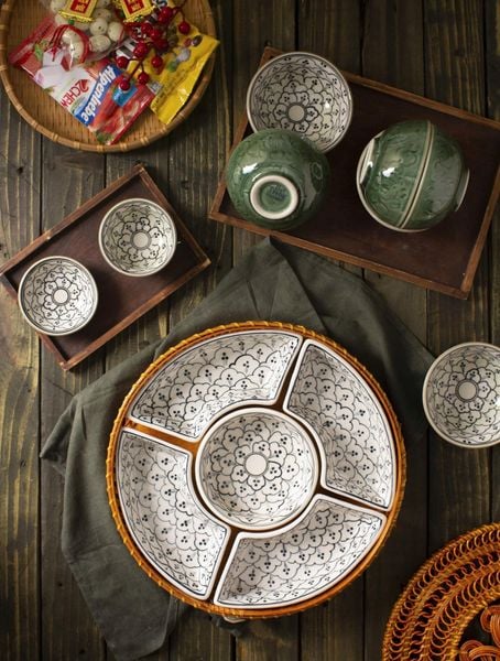  Khay đựng bánh kẹo Tết BKCECN-9782 