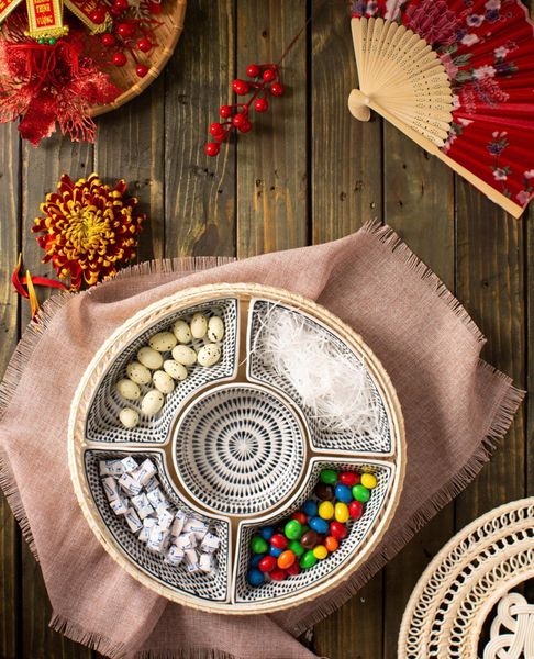  Khay đựng bánh kẹo Tết BKCECN-9791 