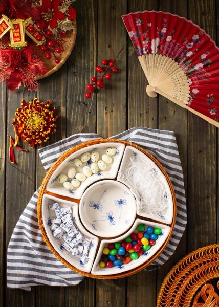  Khay đựng bánh kẹo Tết BKCECN-9788 