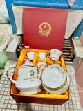  Bộ ấm chén in logo Chủ tịch nước BKCECN-9762 