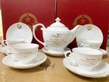  Bộ ấm chén Đèn Thần gốm sứ Bát Tràng cao cấp – phiên bản in logo Thủ tướng Chính phủ BKCECN-9763 
