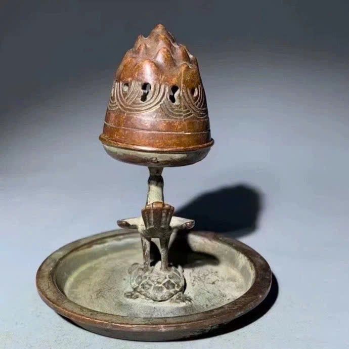  Lư Hạc cưỡi Long Quy đồng cũ BKMECN-9576 