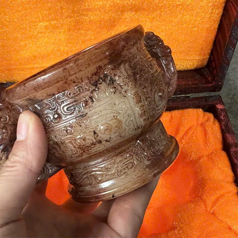  Lư ngọc cũ sưu tầm thấu quang BKSTCN-9532 