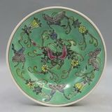  Đĩa thưởng men xanh đồ sưu tầm BKSTCN-9534 