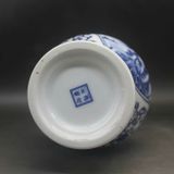  Bình Sứ xanh bổ nhị cảnh sưu tầm BKCECN-9764 