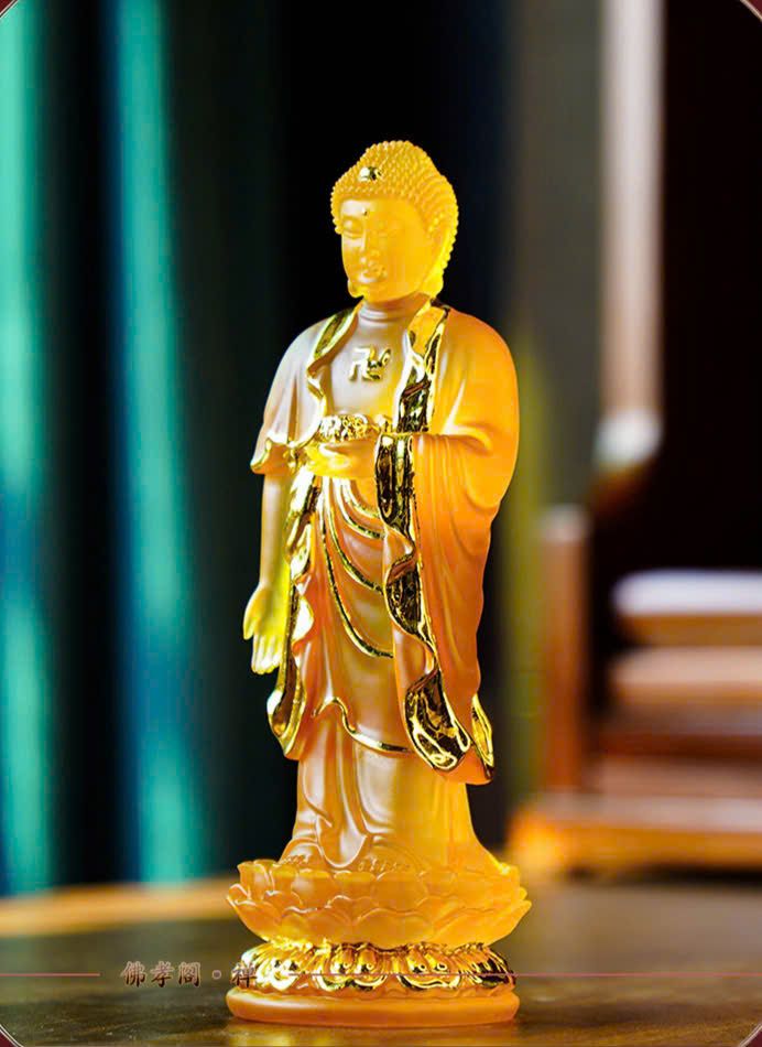  Tượng Phật A Di Đà lưu ly BKSTCN-9535 