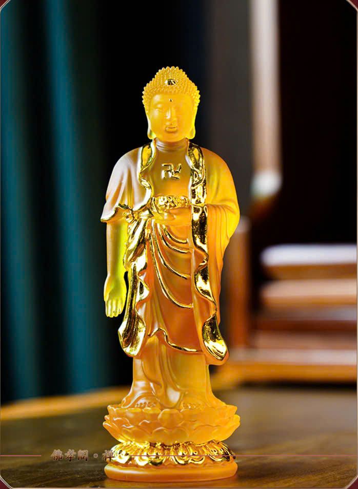  Tượng Phật A Di Đà lưu ly BKSTCN-9535 