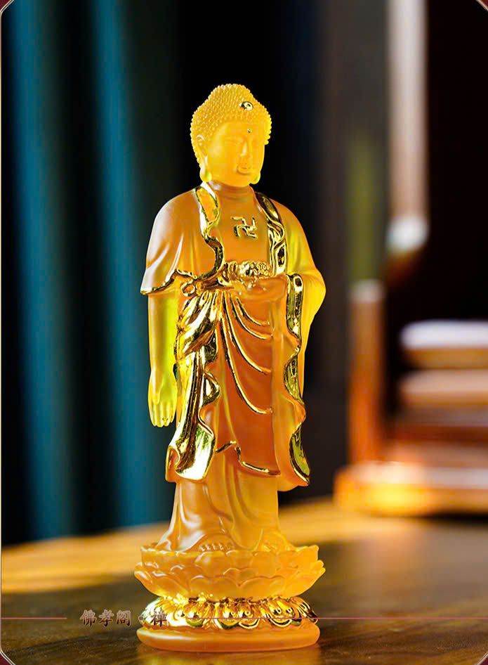  Tượng Phật A Di Đà lưu ly BKSTCN-9535 