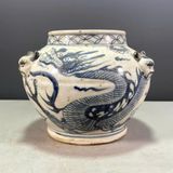  Hũ Độc Long men mực hoạ phẩm kín bình BKCECN-9796 