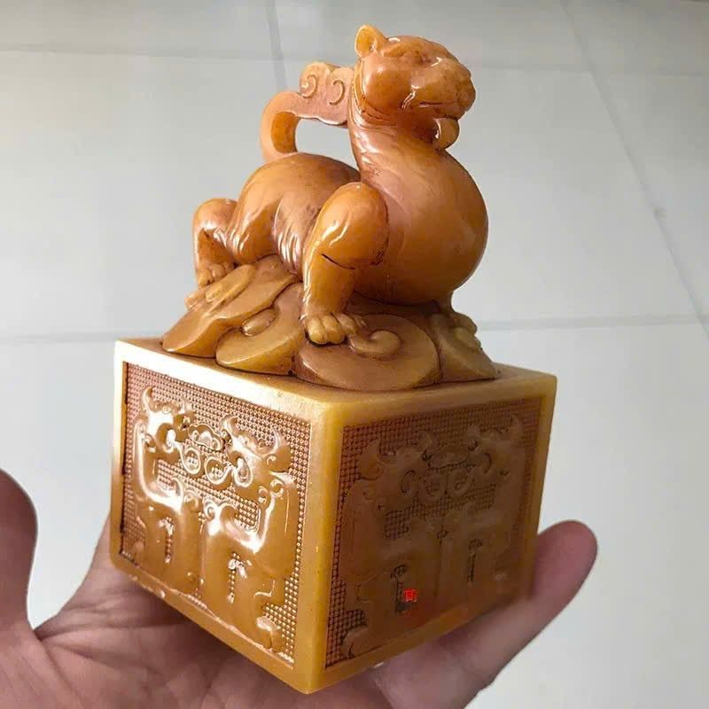  Ấn Ngọc xưa cũ ngọc mát lạnh BKSTCN-9537 