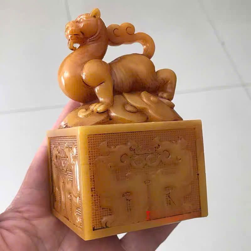  Ấn Ngọc xưa cũ ngọc mát lạnh BKSTCN-9537 