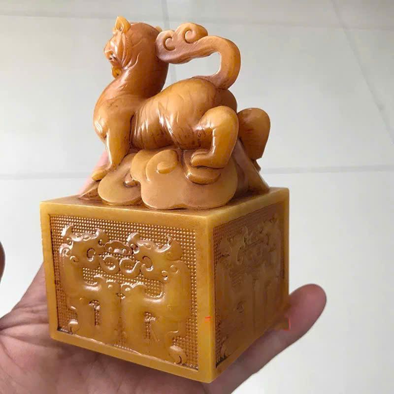  Ấn Ngọc xưa cũ ngọc mát lạnh BKSTCN-9537 