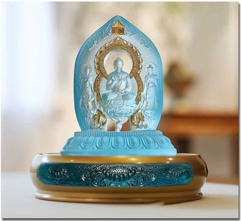  Tượng A Di Đà lưu ly sưu tầm BKSTCN-9541 