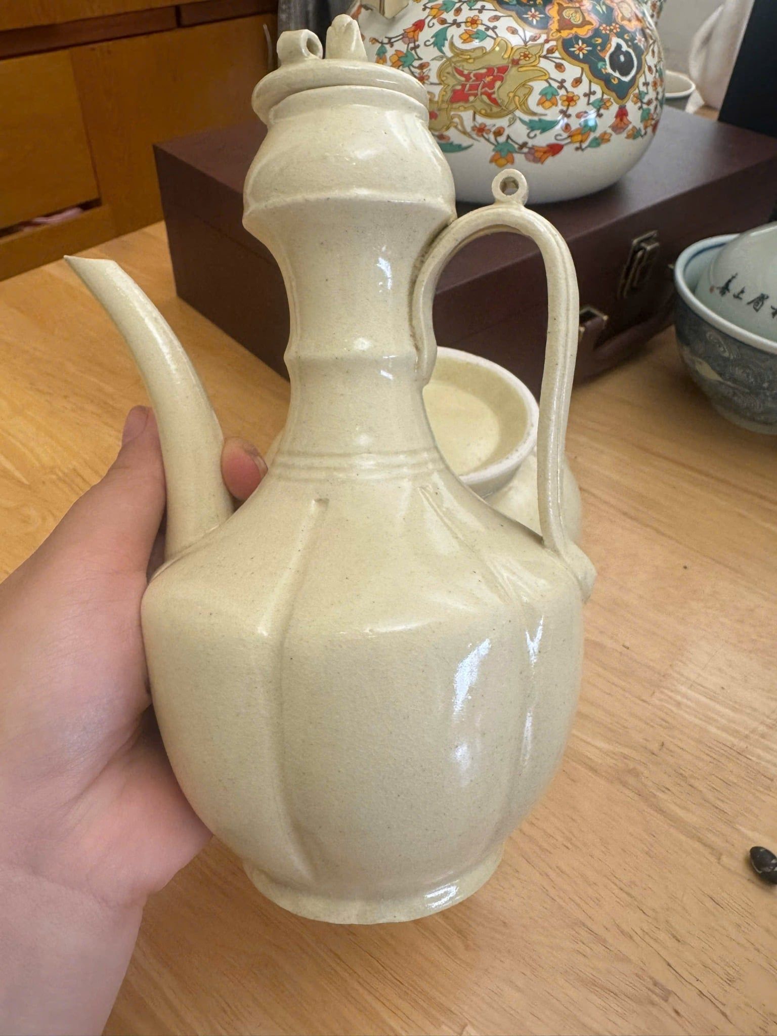  Lư Trầm Ngọc lưu Ly để ban thờ BKSTCN-9542 