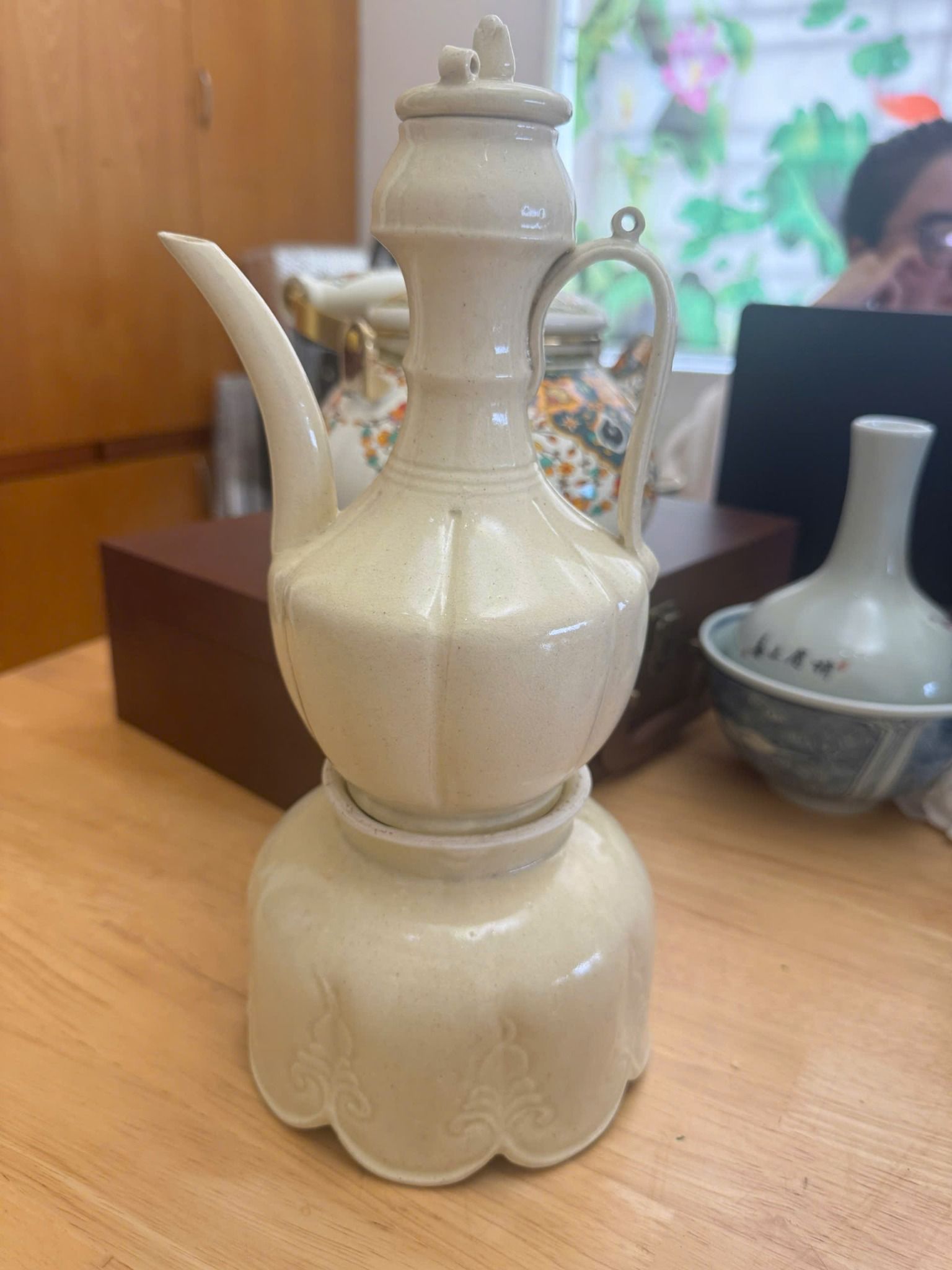  Lư Trầm Ngọc lưu Ly để ban thờ BKSTCN-9542 