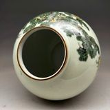  Hũ Hạc Lựu men màu BKCECN-9821 