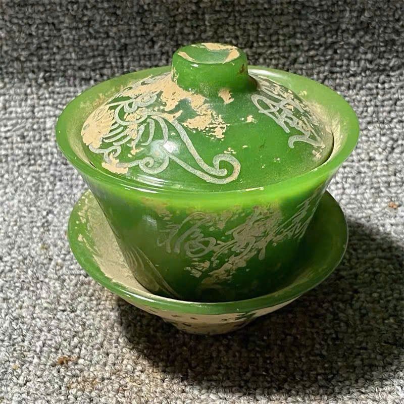  Tách trà ngọc xưa sưu tầm BKSTCN-9547 