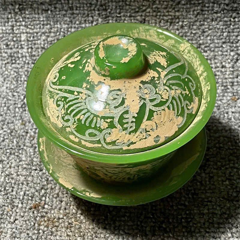  Tách trà ngọc xưa sưu tầm BKSTCN-9547 