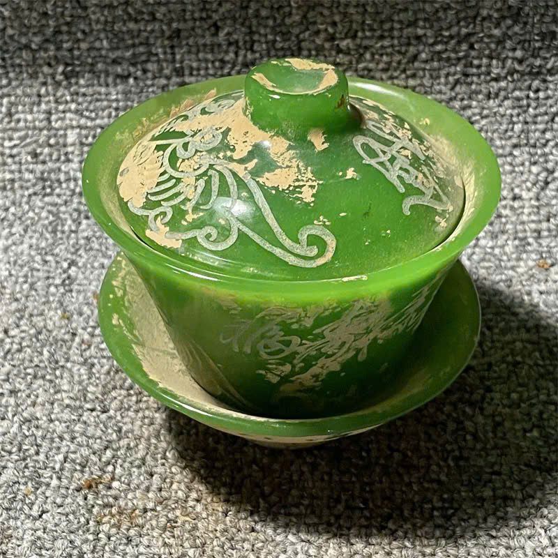  Tách trà ngọc xưa sưu tầm BKSTCN-9547 