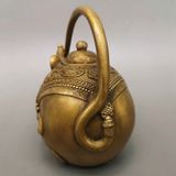  Ấm đồng xưa sưu tầm BKMECN-9594 