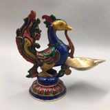  Đĩa Phượng đồng pháp lam BKMECN-9595 