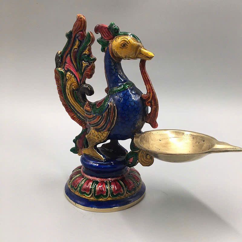  Đĩa Phượng đồng pháp lam BKMECN-9595 