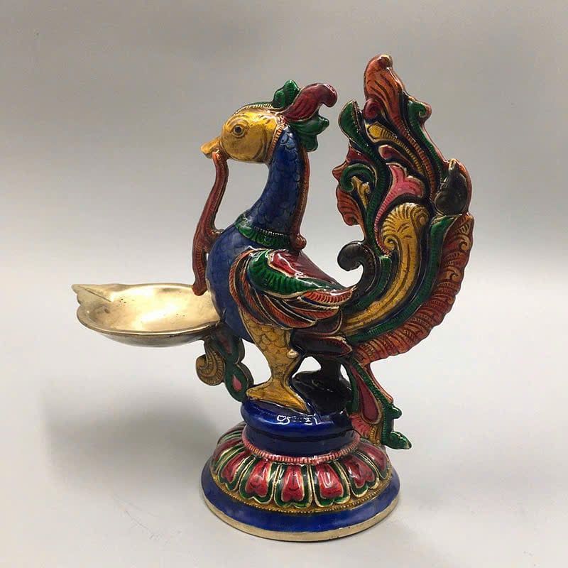  Đĩa Phượng đồng pháp lam BKMECN-9595 