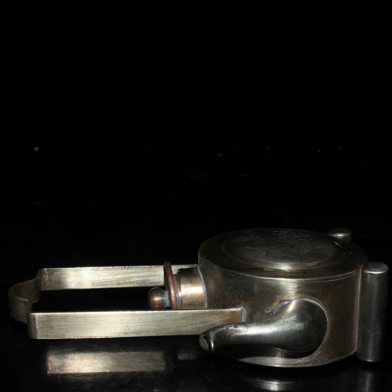  Ấm hoa Mai đồng trắng BKMECN-9596 