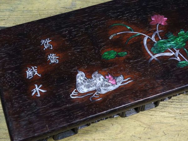  Khay trà Sen Vịt sưu tầm BKWOCN-9224 