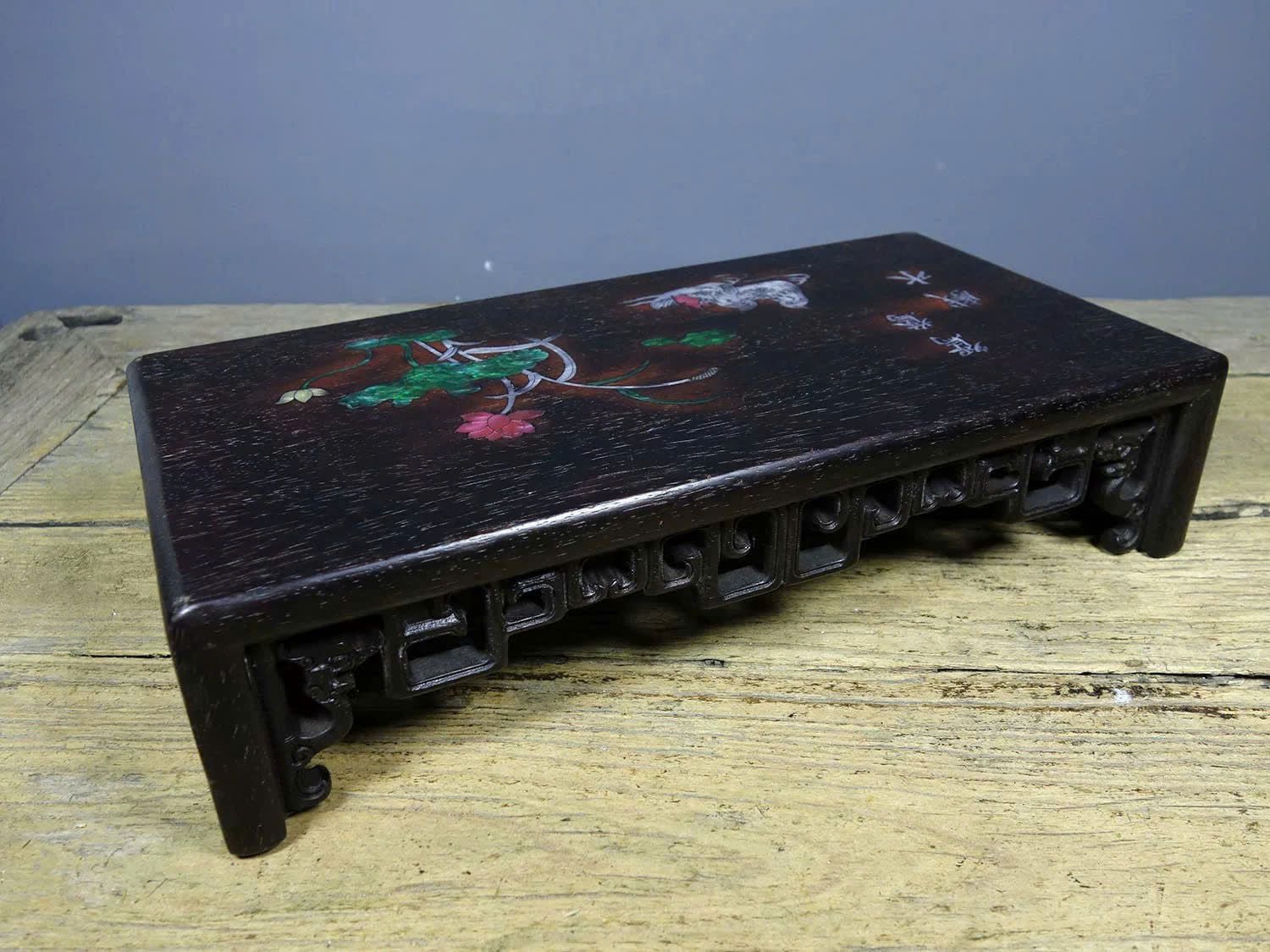  Khay trà Sen Vịt sưu tầm BKWOCN-9224 