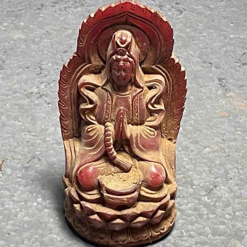  Tượng Phật Quan Âm ngọc BKSTCN-9559 