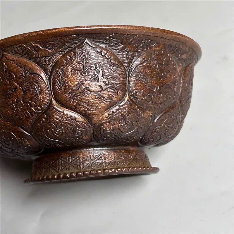  Bát Sen thờ hật đồng xưa BKMECN-9611 