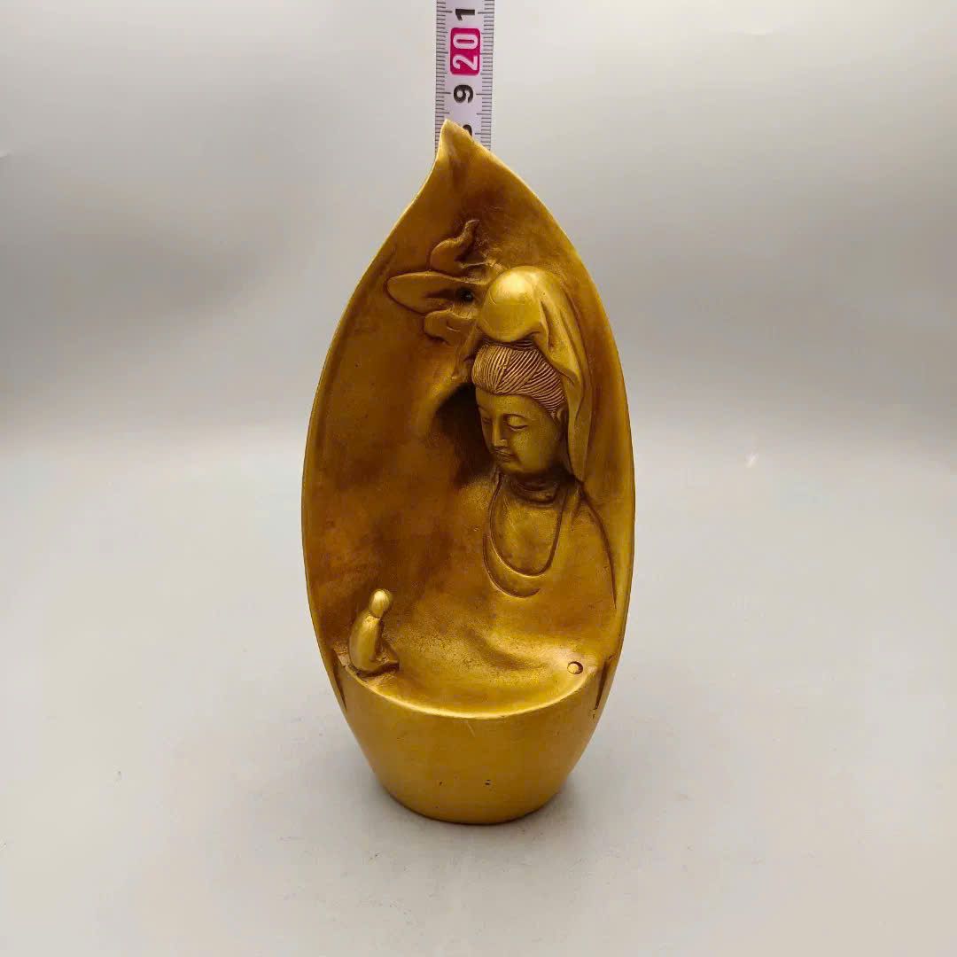  Tượng Phật bằng đồng nguyên khối BKMECN-9608 