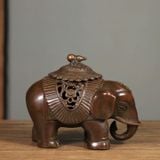  Lư trầm hình Voi decor BKMECN-9612 