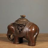  Lư trầm hình Voi decor BKMECN-9612 