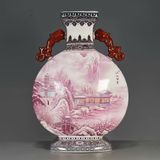  Bình Hai Tai vẽ Xuân Thu thủy BKCECN-9851 