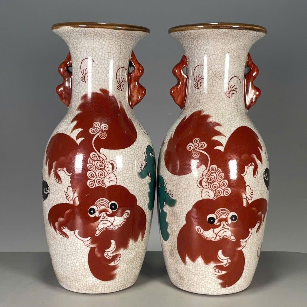  Cặp bình xưa sưu tầm BKCECN-9854 