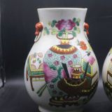  Cặp Bình Hai Tai men màu BKCECN-9859 