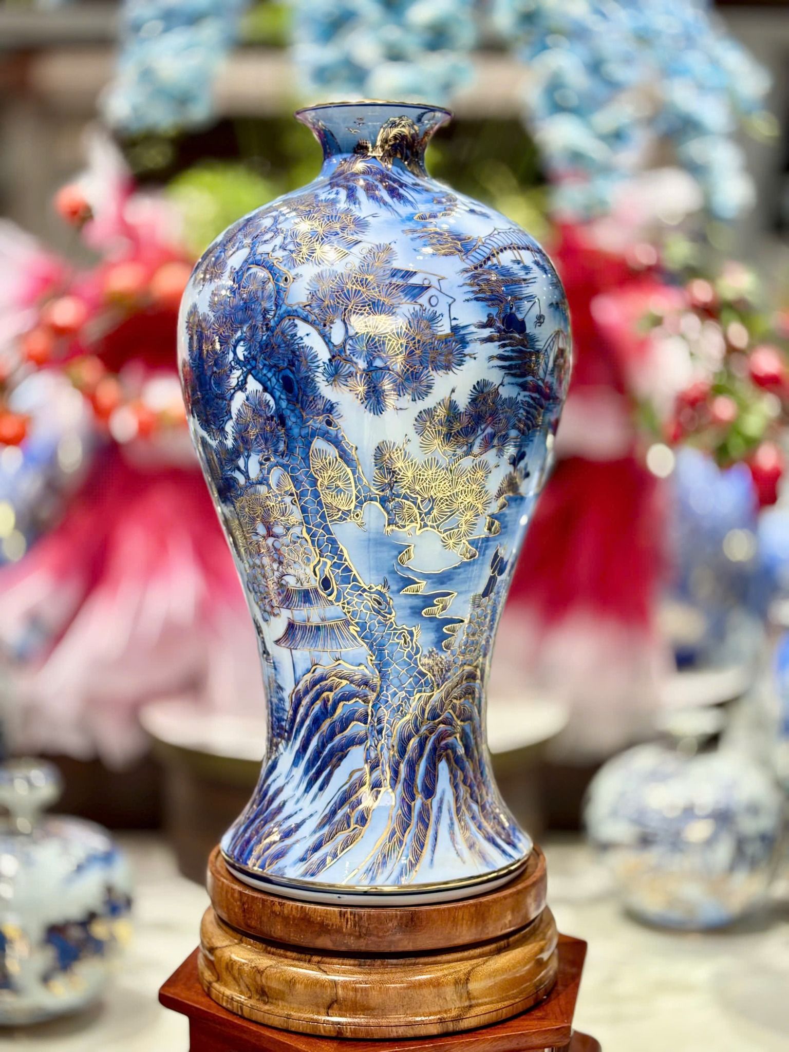  Mai bình vàng kim 24K BKCECN-9889 