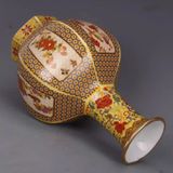  Bình Pháp Lam hoa điểu sưu tầm BKCECN-9881 